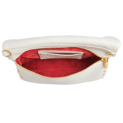 Hammitt VIP Medium Handbag - calla lily white/brushed gold