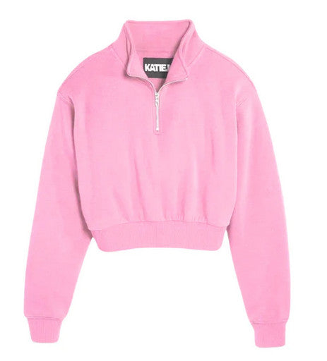 Katie J JUNIOR Dylan Quarter Zip Pullover