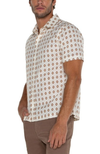 printed short sleeve shirt