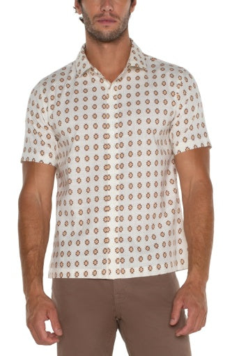 printed short sleeve shirt