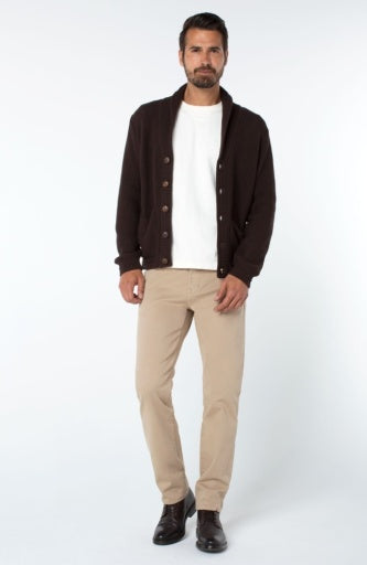 regent relaxed straight jean 32in inseam KHAKI