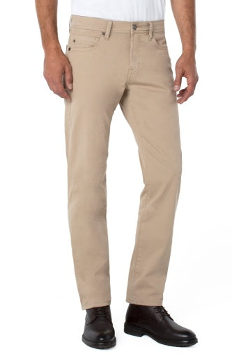 regent relaxed straight jean 32in inseam KHAKI