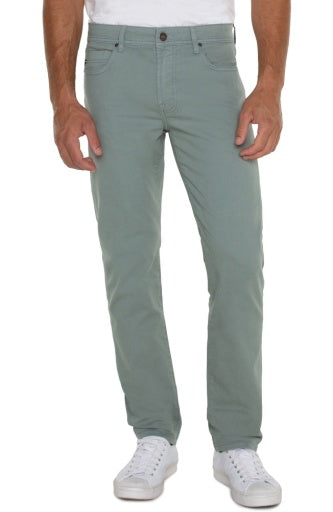 Liverpool kingston modern straight jean 32in inseam EUCALYPTUS