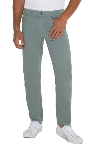 Liverpool kingston modern straight jean 32in inseam EUCALYPTUS