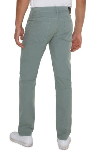 Liverpool kingston modern straight jean 32in inseam EUCALYPTUS