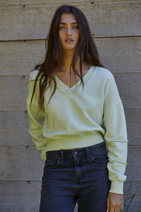 By Together Sweatshirt RJ2977 LIME