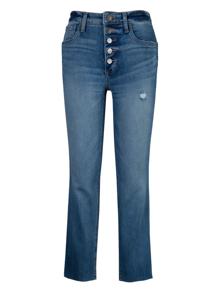 Kut Jeans - Rachael Hi Rise - Fab Ab Button Fly - Mom