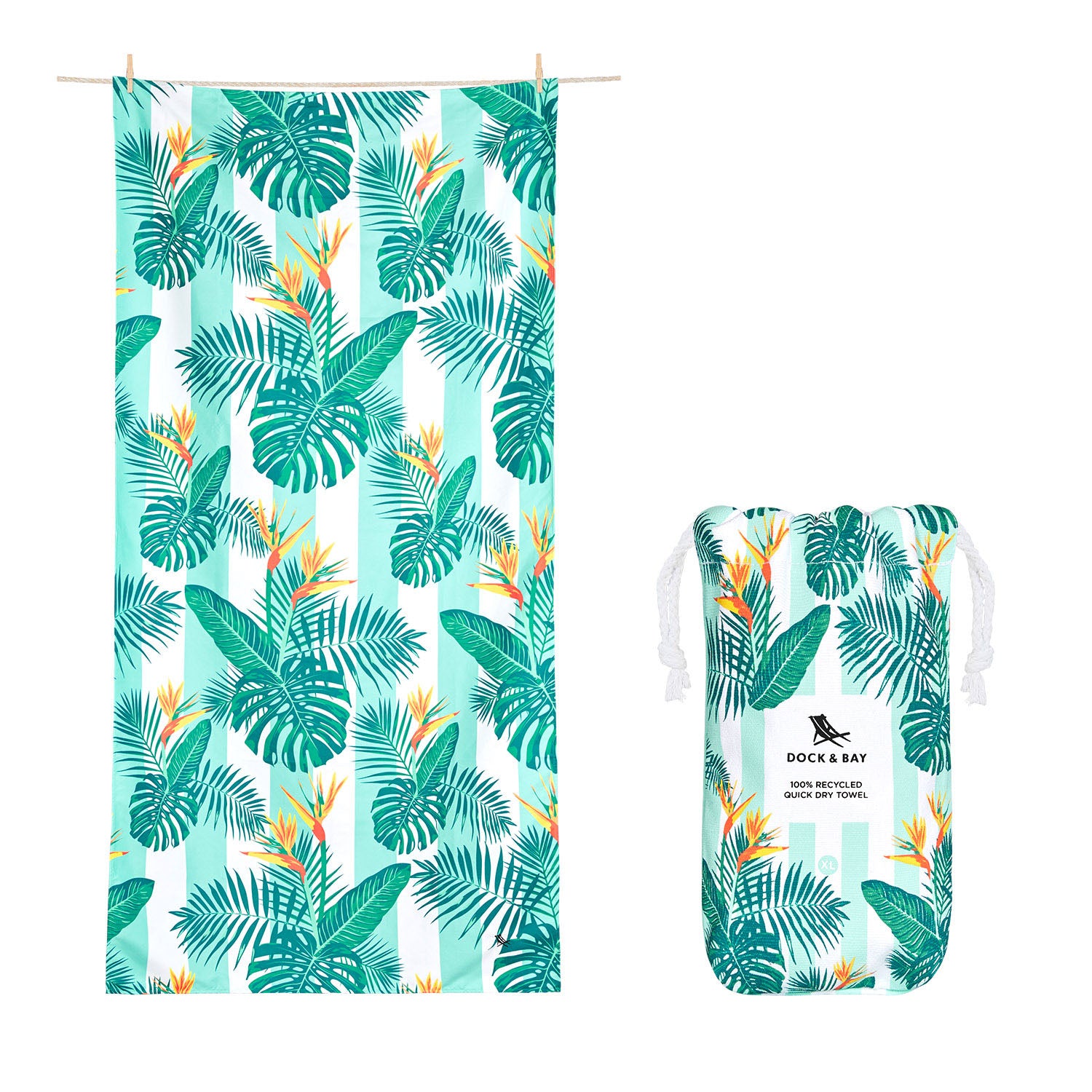 Beach Towel - Botanical