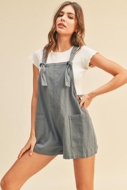 Miou Muse Washed Romper