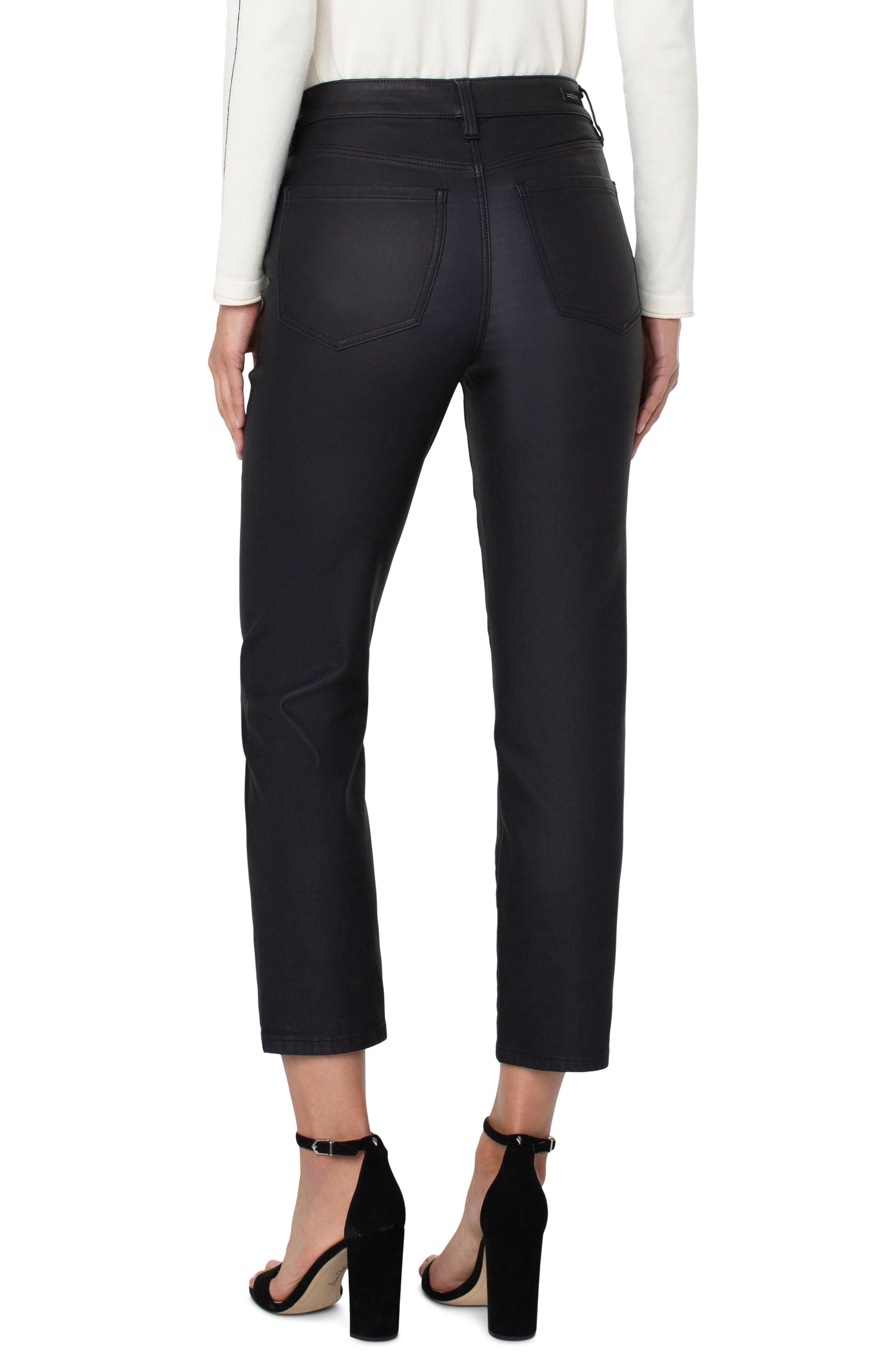 Kennedy High Rise Crop Straight Pant 27in